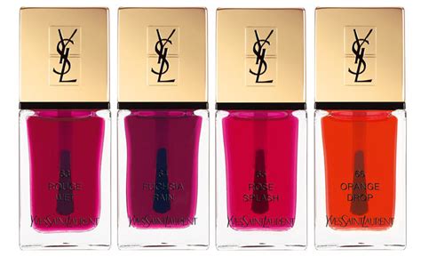 laque couture pop water ysl|la laque couture long wear.